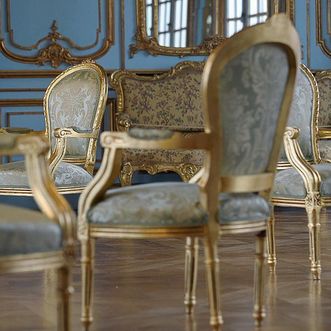 Chairs in Solitude Palace, Stuttgart