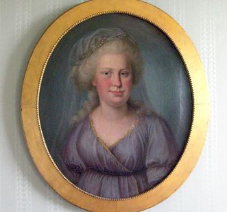 Bildnis Franziska von Hohenheim, heute in Schloss Kirchheim, Foto: Staatsanzeiger für Baden-Württemberg, Anja Stangl