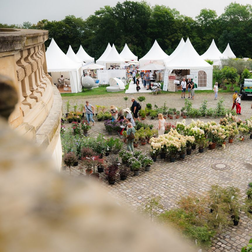 Schloss Solitude, Impression der Veranstaltung „Home & Garden“