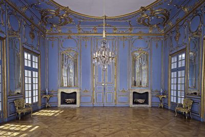 Schloss Solitude, Innen Assembleezimmer; Foto: Staatliche Schlösser und Gärten Baden-Württemberg