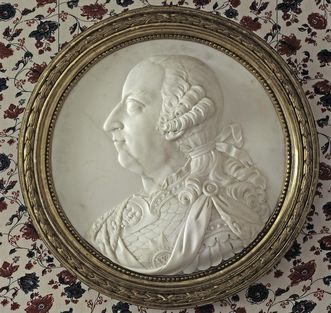 Portrait of Duke Carl Eugen on a medallion