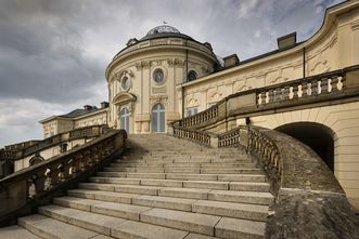 Schloss Solitude, Außenaufnahme