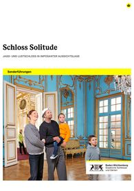 Titelbild des Sonderführungsprogramms für Schloss Solitude 