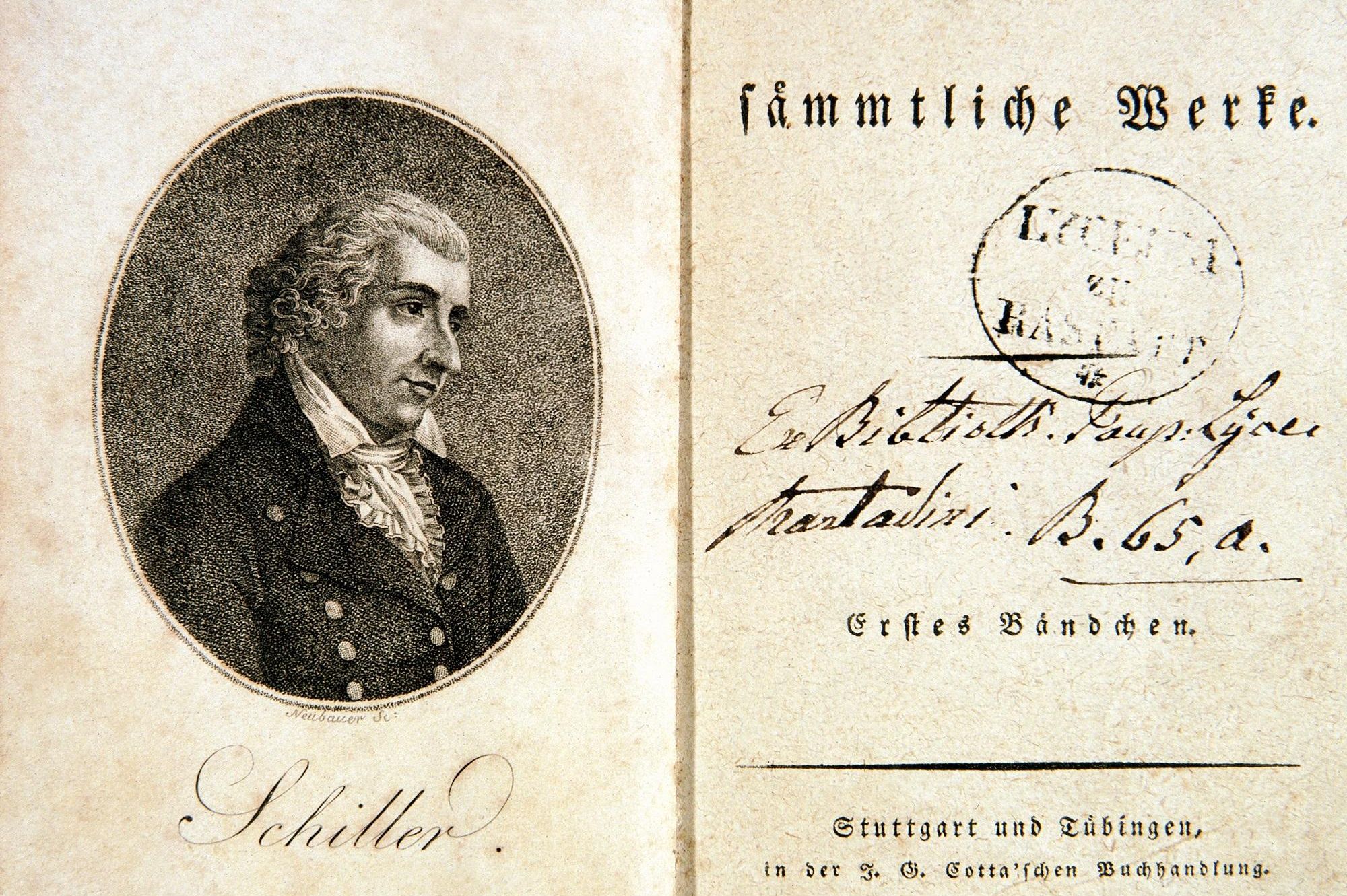 Friedrich Schillers, Sämmtliche Werke, Band 1, 1817