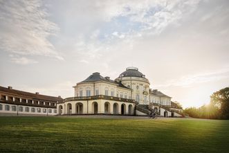 Schloss Solitude, Ansicht von der Ostseite