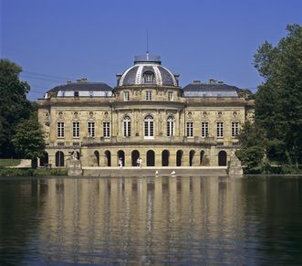 Außenansicht von Schloss Monrepos in Ludwigsburg