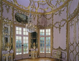 Palmenzimmer im Appartement von Herzog Carl Eugen in Schloss Solitude, Foto: Staatliche Schlösser und Gärten Baden-Württemberg, Andrea Rachele