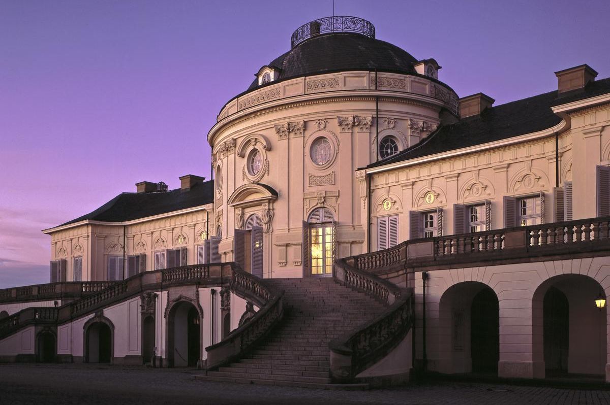 Ansicht von Schloss Solitude, Foto: Staatliche Schlösser und Gärten Baden-Württemberg, Joachim Feist