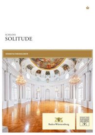 Titelbild des Jahresprogramms für Schloss Solitude