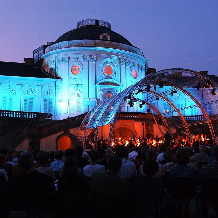 Schloss Solitude, Event, Open-Air-Konzert