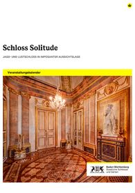 Titelbild des Jahresprogramms für Schloss Solitude
