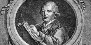 Portrait of Nicolas Guibal (1725-1784) circa 1750.