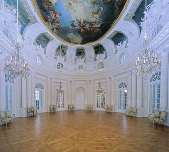 Schloss Solitude; Innen Weißer Saal; Foto: Staatliche Schlösser und Gärten Baden-Württemberg