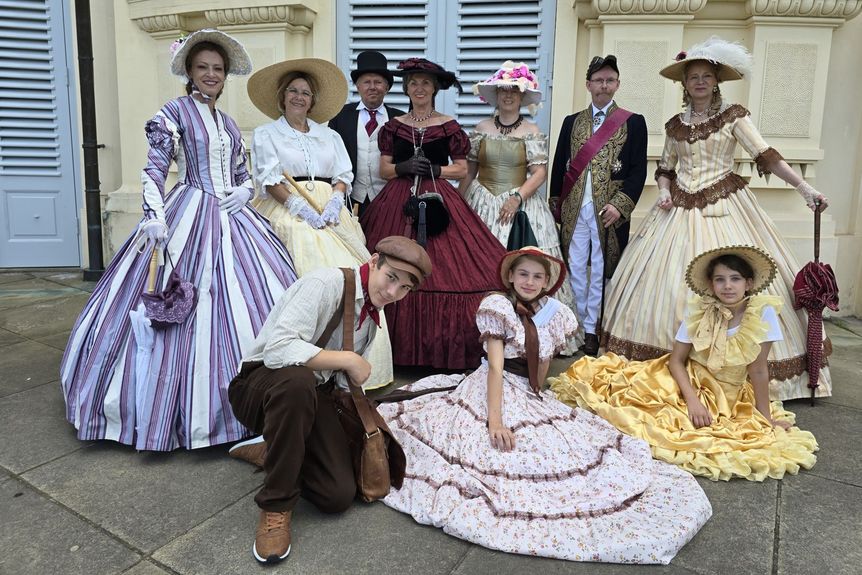 Schloss Solitude, Event, Spiel und Spaß, Kostümgruppe