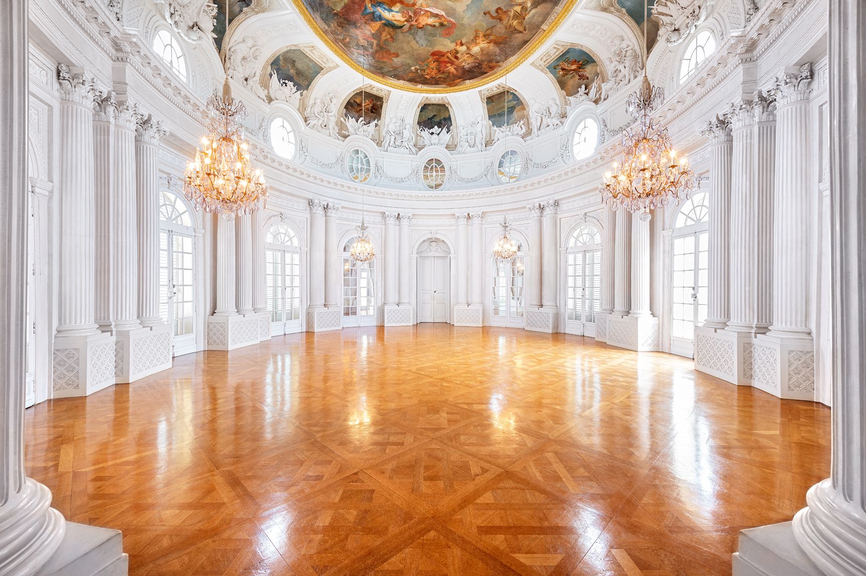 Schloss Solitude Stuttgart, Weißer Saal