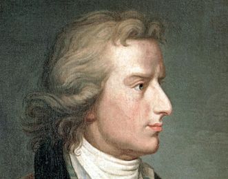 Bildnis Friedrich Schiller von Franz Gerhard von Kügelgen, 1808, Foto: Landesmedienzentrum Baden-Württemberg, Hans Steinhorst